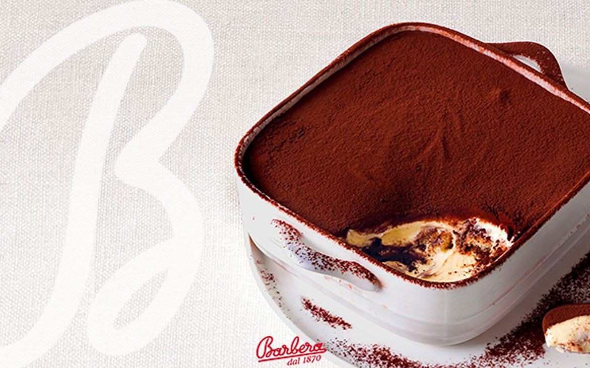 Tiramisù con Caffè Barbera